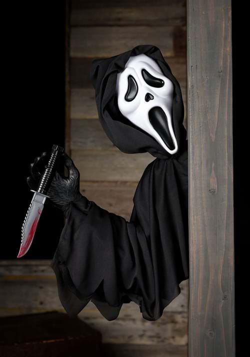 20-Inch Ghost Face Stalker Prop Decoration - US 8882