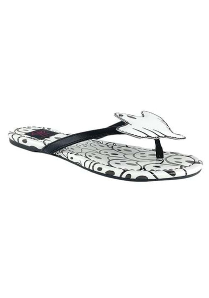 Ghost Icon Slip On Sandals - US 1848