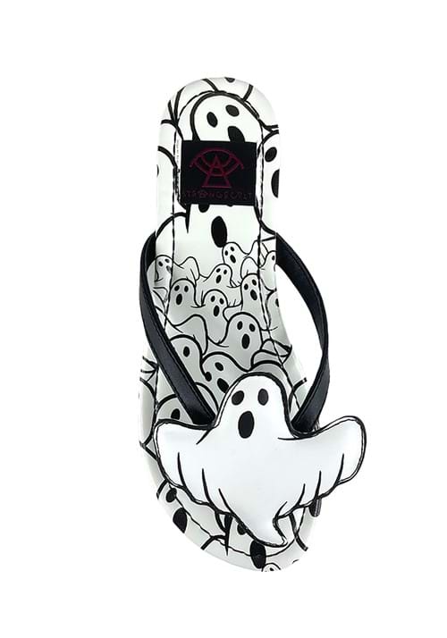 Ghost Icon Slip On Sandals - US 1848