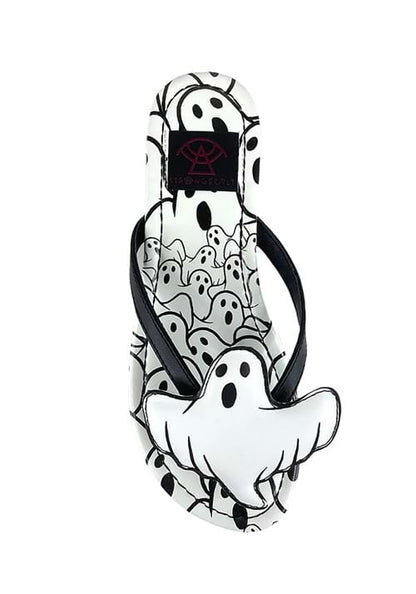 Ghost Icon Slip On Sandals - US 1848
