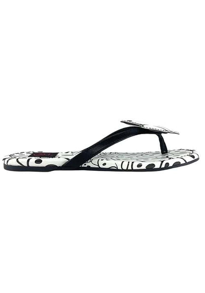 Ghost Icon Slip On Sandals - US 1848