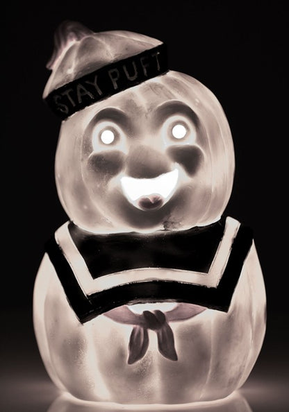 12-Inch Ghostbusters Light Up Stay Puft Pumpkin Decoration - US 1125