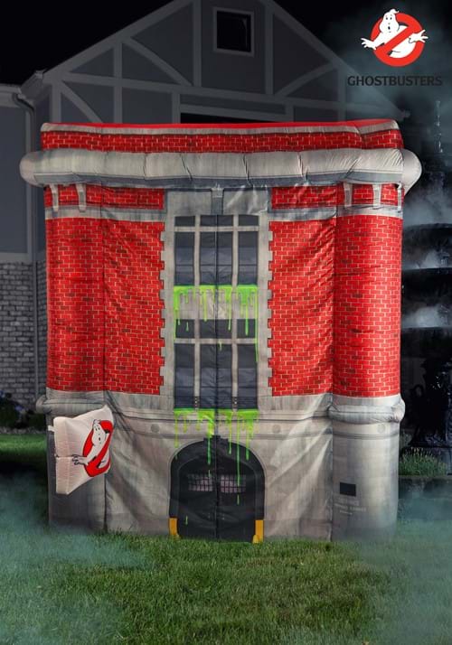 9FT Ghostbusters Inflatable Firehouse Halloween Decoration - US 4075