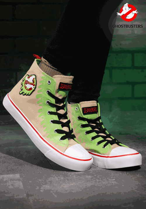 Ghostbusters Slime and Logo Shoes for Adults - US 5146