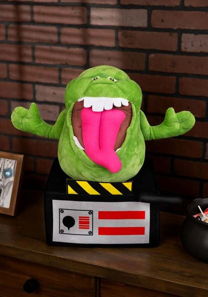 17-Inch Ghostbusters Slimer on Ghost Trap Toy Plush - US 2820