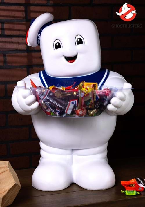 21-Inch Ghostbusters Stay Puft Candy Bowl Holder Decoration - US 6487