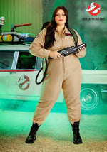 Women's Ghostbusters Plus Size Jumpsuit Costume - US 8928