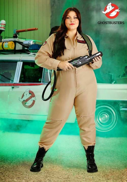 Women's Ghostbusters Plus Size Jumpsuit Costume - US 8928