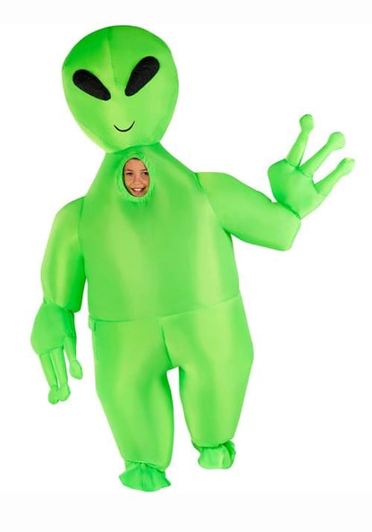 Kid's Giant Alien Inflatable Costume - US 6065
