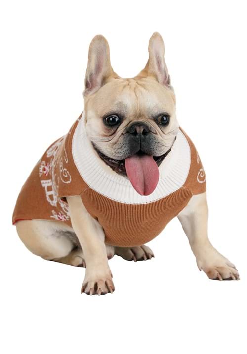 Gingerbread Pet Holiday Sweater - US 7674