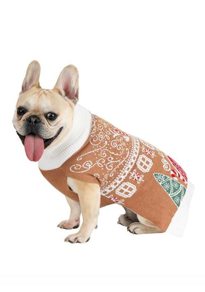 Gingerbread Pet Holiday Sweater - US 7674