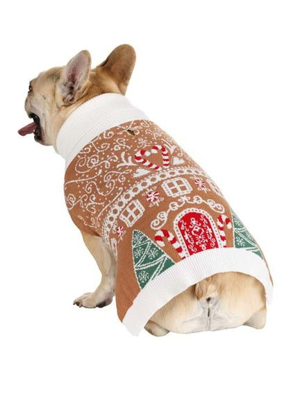 Gingerbread Pet Holiday Sweater - US 7674