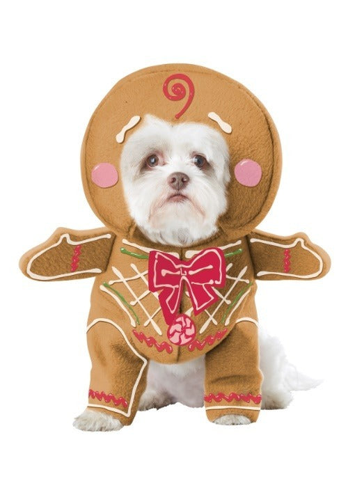 Dog Costume Gingerbread Pup - US 9425