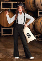 1920s Gangster Lady Costume for Girls - US 5719