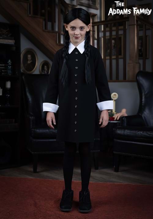 Girl's 1960s Wednesday Addams Costume - US 1170