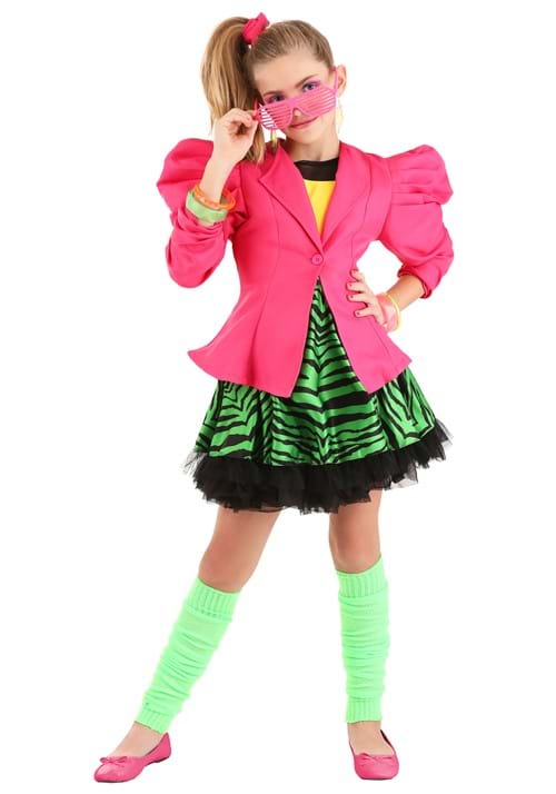 80s Valley Girl Costume for Girls - US 8449