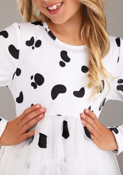 Adorable Girl's Dalmatian Costume - US 7573