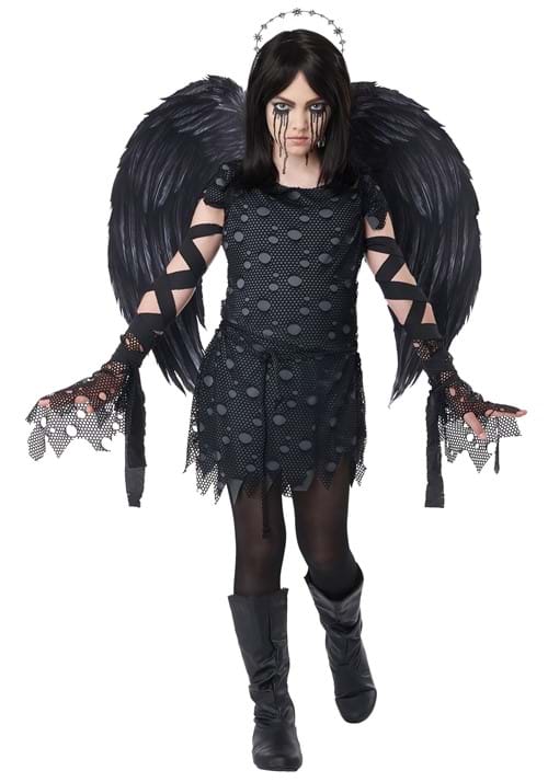 Angel of Darkness Girl's Costume - US 4677