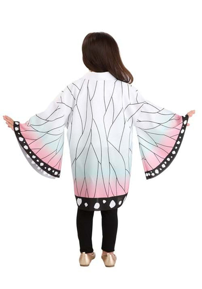 Anime Butterfly Costume Robe for Girls - US 3968