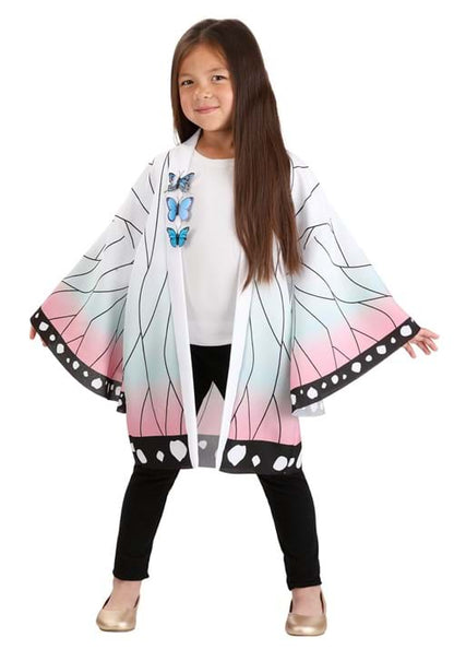 Anime Butterfly Costume Robe for Girls - US 3968
