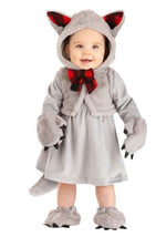 Girl's Baby Wolf Costume Dress - US 9888