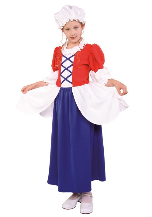 Girl's Betsy Ross Costume Dress - US 9822