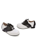 Black and White Saddle Shoes for Girls - US 0302