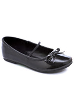 Black Ballet Costume Flats for Girls - US 5246