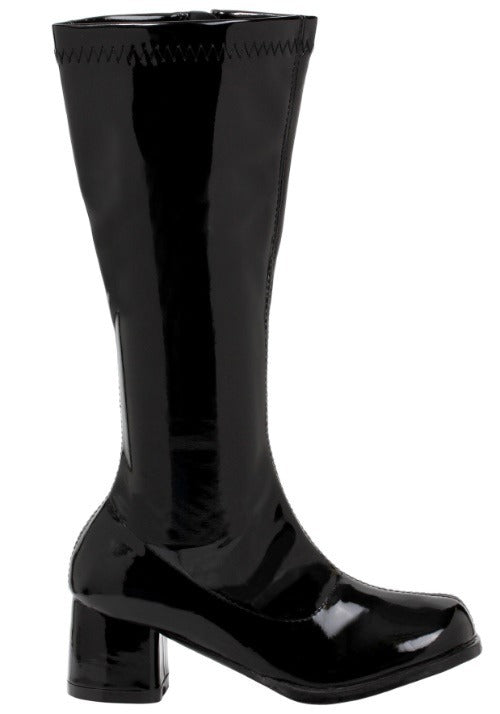 Girls Black Gogo Boots - US 1227