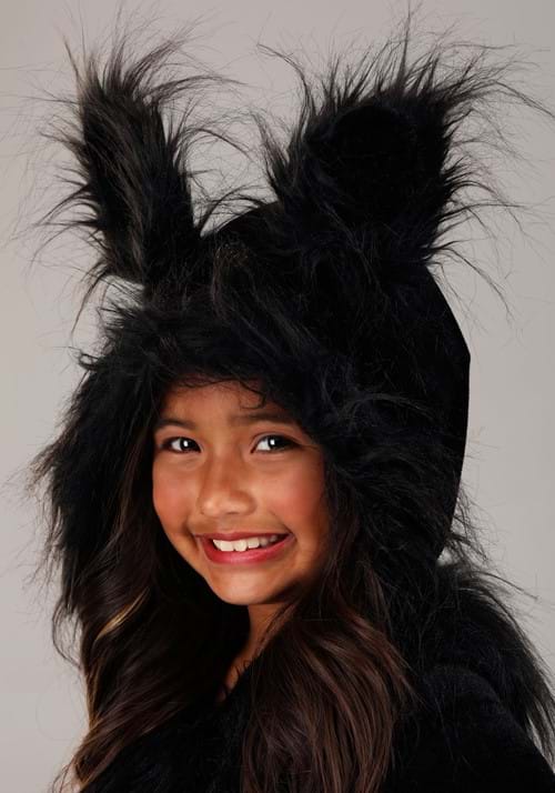 Black Wolf Costume for Girls - US 2587