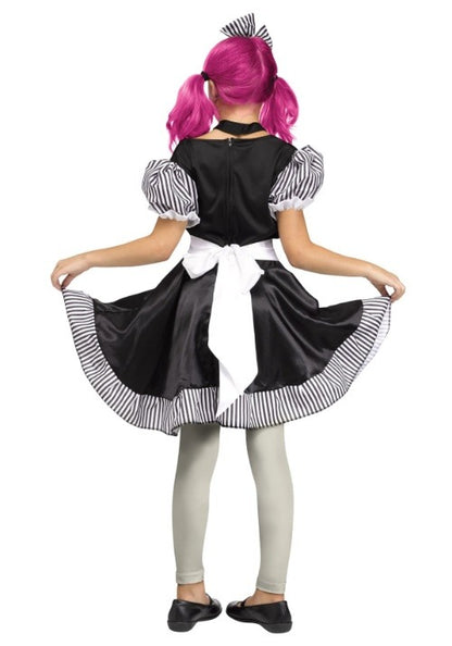 Scary Doll Costume for Girls - US 6323