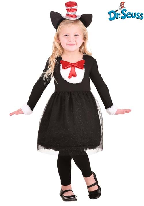 Girl's Cat in the Hat Toddler Costume - US 2056