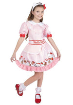 Girl's Pink Hello Kitty Costume Dress - US 9042