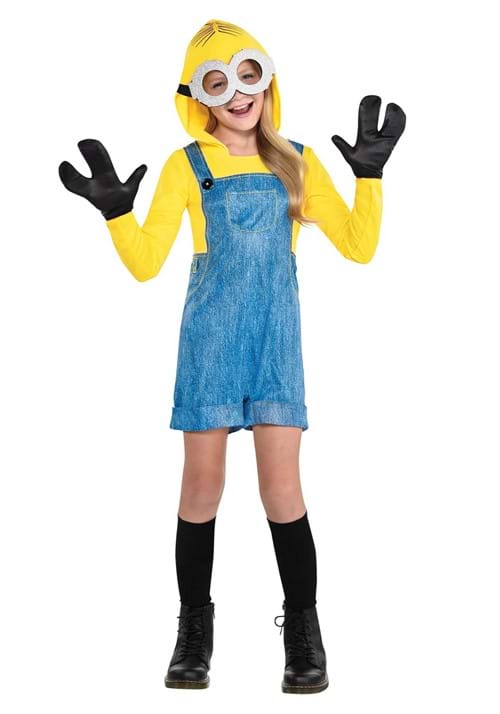 Girl's Yellow Minions Costume - US 3089