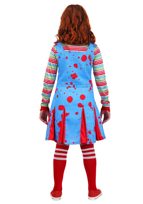 Girl's "Come Play" Killer Doll Costume - US 9483