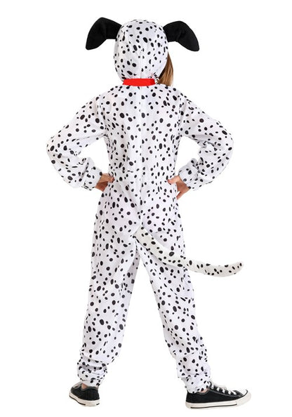 Cozy Dalmatian Jumpsuit Costume for Girls - US 9621