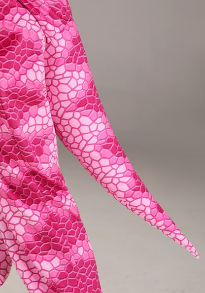 Girl's Pink Daring Dinosaur Costume - US 0745