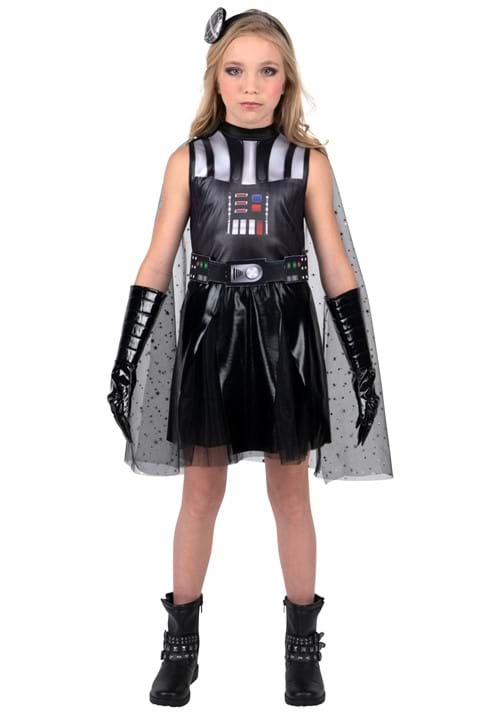 Girl's Star Wars Darth Vader Costume Dress - US 3726