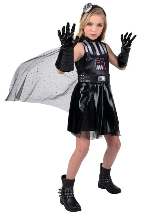 Girl's Star Wars Darth Vader Costume Dress - US 3726