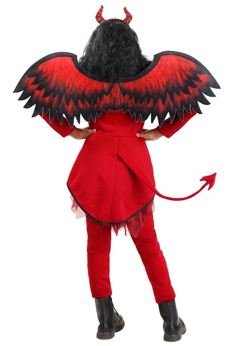 Girl's Dazzling Devil Costume - US 1089