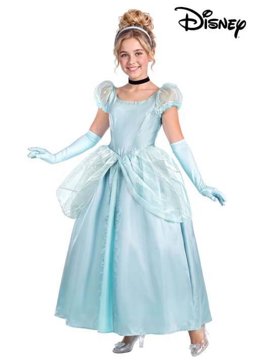 Girl's Deluxe Disney Cinderella Costume Dress - US 2489