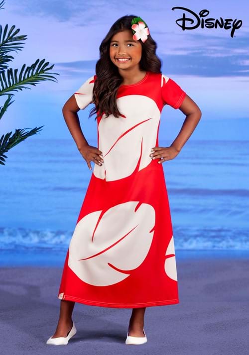 Girl's Deluxe Disney Lilo Costume Dress - US 4108