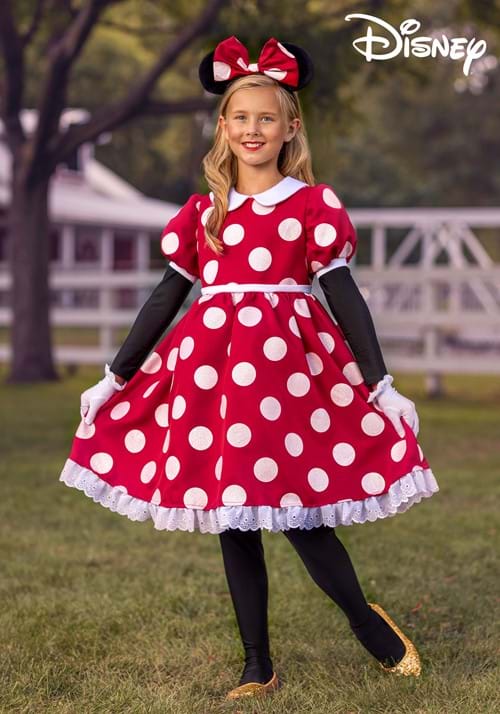 Deluxe Disney Minnie Mouse Costume for Girls - US 3578