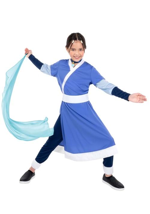 Girl's Deluxe Avatar Last Airbender Katara Costume - US 1874