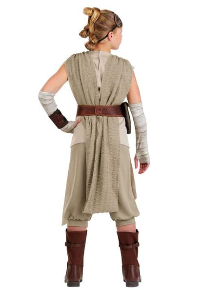 Girl's Deluxe Star Wars Rey Costume - US 4852