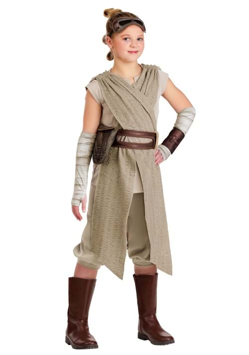 Girl's Deluxe Star Wars Rey Costume - US 4852