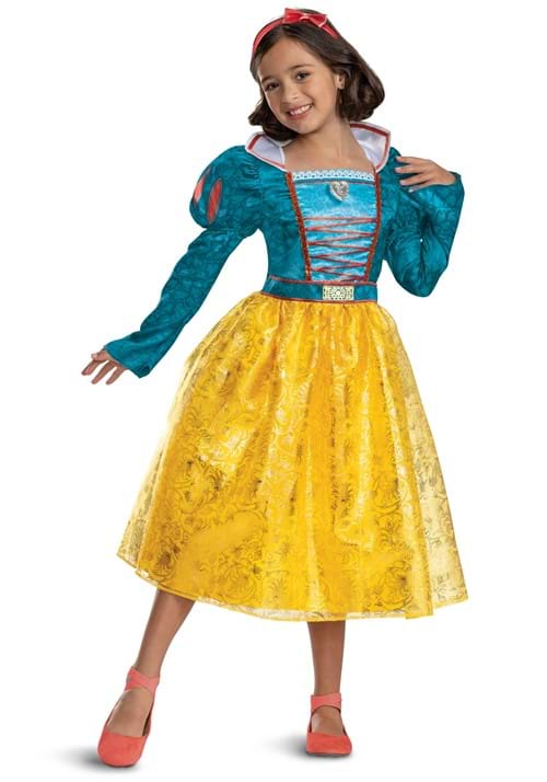 Girl's Deluxe Snow White Live Action Costume - US 6788
