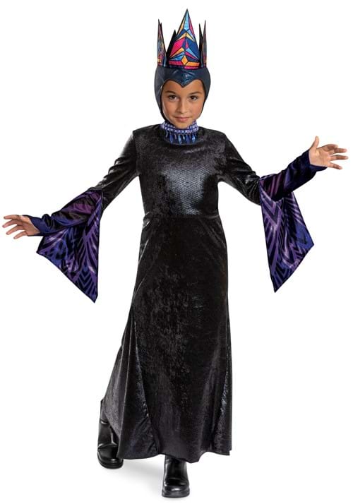 Girl's Deluxe Snow White Live Action Evil Queen Costume - US 5102