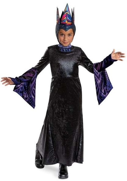 Girl's Deluxe Snow White Live Action Evil Queen Costume - US 5102