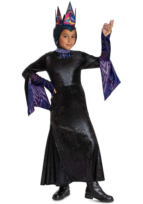 Girl's Deluxe Snow White Live Action Evil Queen Costume - US 5102